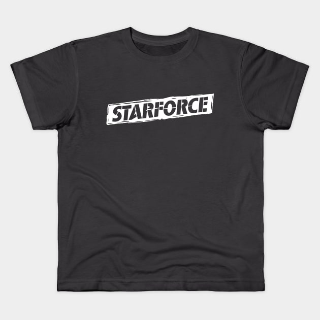 Starforce white Kids T-Shirt by AO01